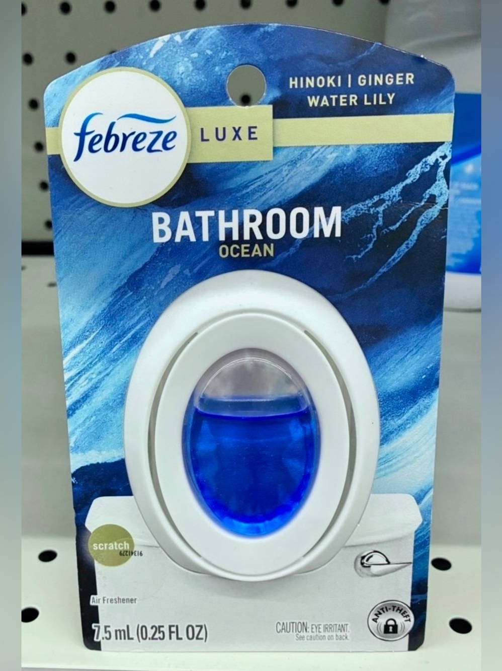 🌶️$6🌶️ NEW FEBREZE Luxe Bathroom Ocean Air Freshener, 1 Count